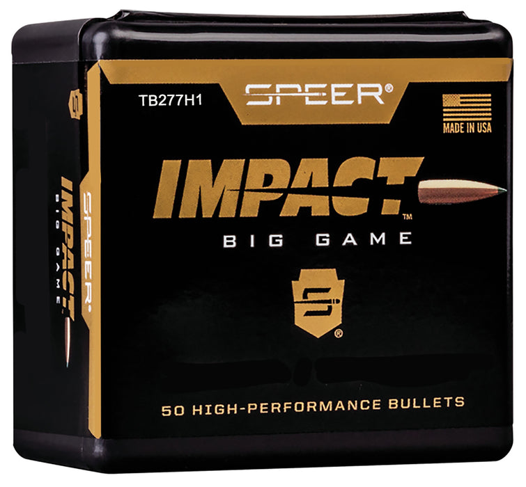 Speer TB277H1 Impact  277 Cal 150 gr Tipped Plated 50 Per Box/ 5 Case