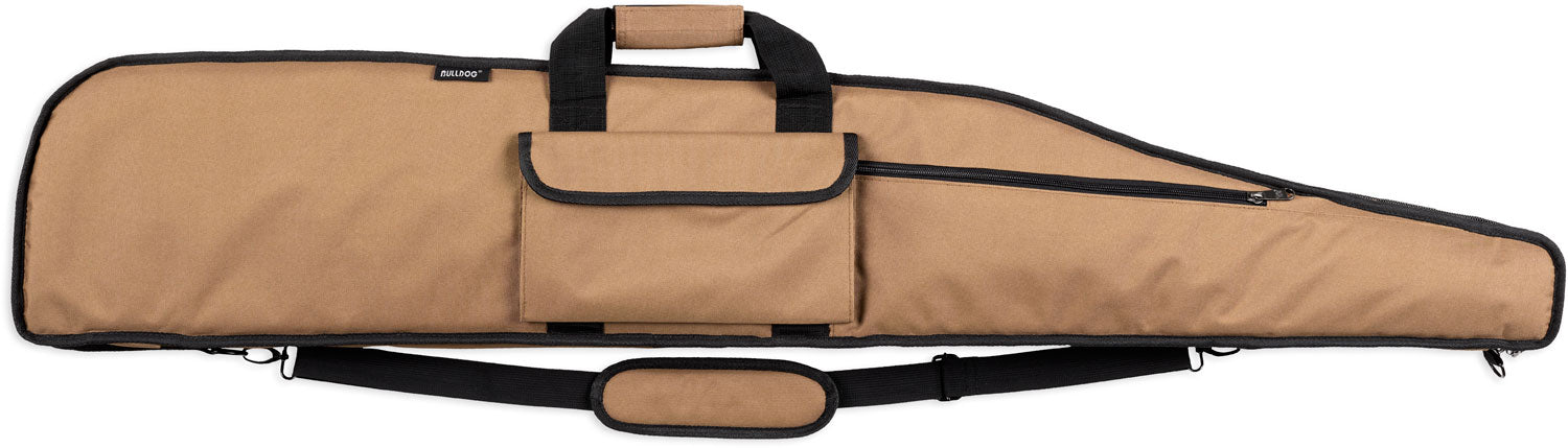 Bulldog BD370 Long Range Rifle Case 48" Tan with Black Trim Water-Resistant Nylon Rifle