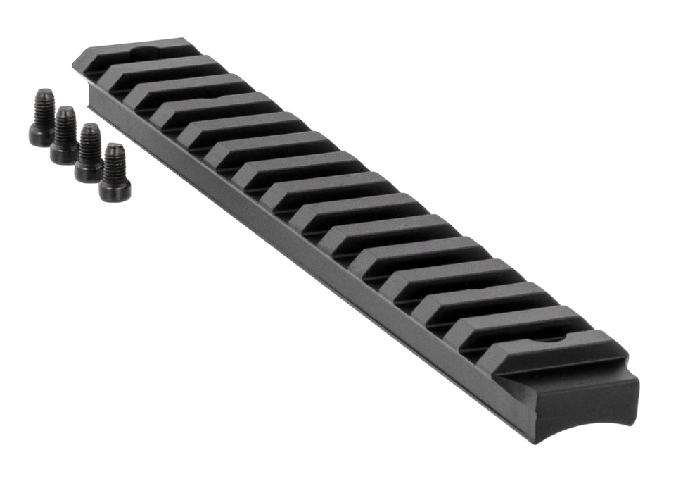 Ruger 90672 Picatinny Rail  Black Anodized Aluminum Fits Ruger American Rifle Long Action