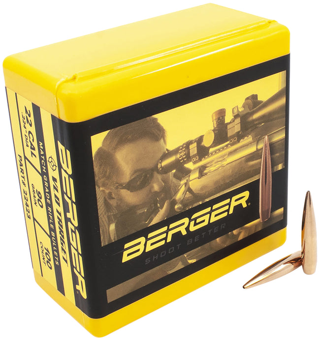 Berger Bullets 22423 VLD Target Match Grade 22Cal 90gr 100/Box