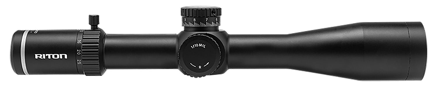 Riton Optics 5C525LFI 5 Conquer Black Anodized 5-25x50mm MRAD 34mm Tube Illuminated PSR Reticle