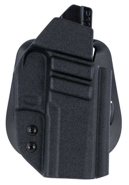 1791 Gunleather TACPDHOWBP320BLKR Tactical Kydex  OWB Black Kydex Paddle Fits Sig P320