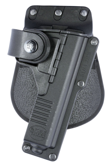 Fobus RBT17 Active Retention Tactical Belt Polymer Paddle Fits Glock 17/22/31 w/Tactical Light or Laser Right Hand