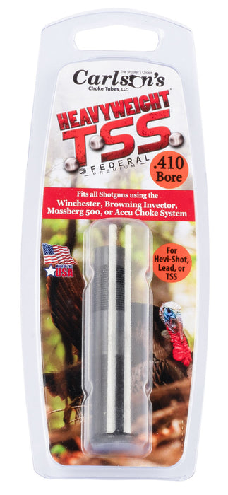 Carlson's Choke Tubes 38030 TSS Turkey  Invector Short 410 Gauge Turkey 1.5" Flush Steel