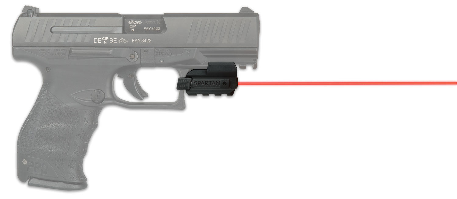 LaserMax SPSR Red Spartan Adjustable Fit Laser  Black