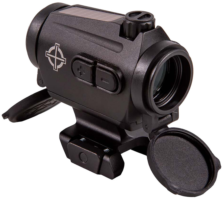 Sightmark SM26041 Element Mini Solar Powered Red Dot Sight  Matte Black 1x22mm 3 MOA Red Dot Reticle