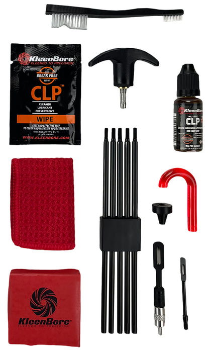 KleenBore UK213 Universal Cleaning Kit .22 Cal-12 Gauge Handguns/Rifles/Shotguns