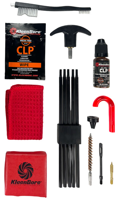 KleenBore K204 Rifle Classic Cleaning Kit .25/ .243/ 6.5mm Cal