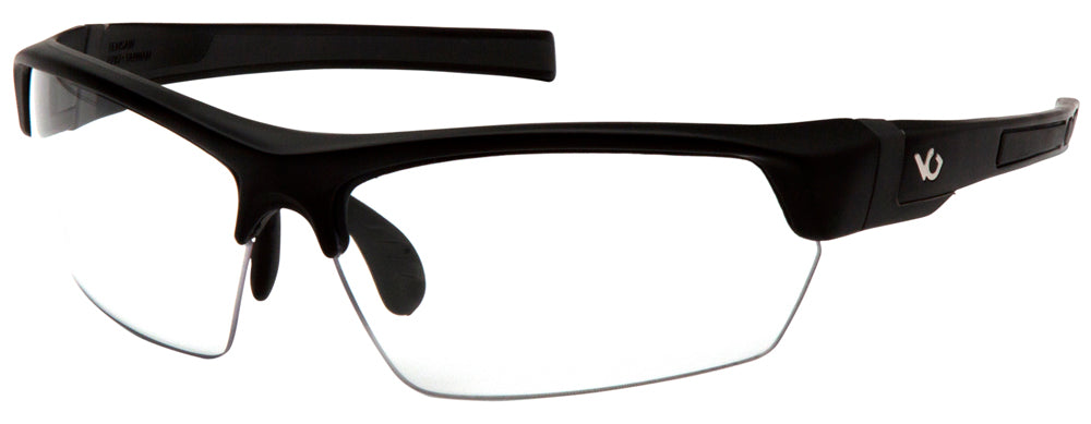 Pyramex VGSB310T Venture Gear Tensaw Adult Clear Lens Anti-Fog Anti-Scratch Polycarbonate Black Frame