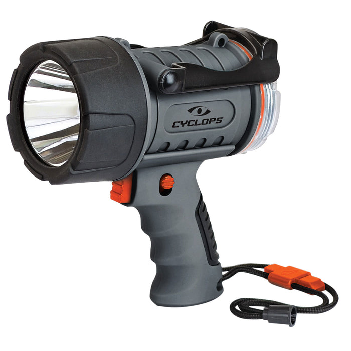 Cyclops CYC700WP Hand Held  350/700 Lumens Red/Clear Cree XM LED Black/Gray ABS Polymer