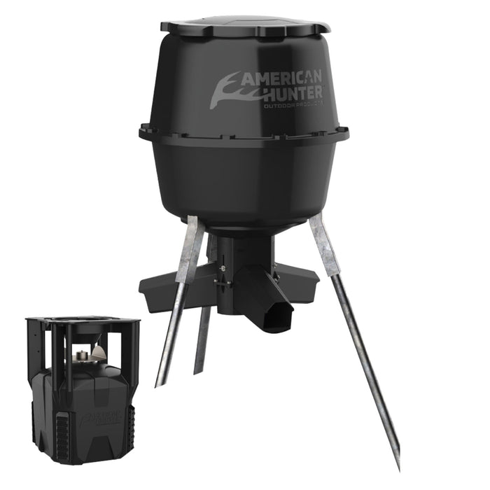 American Hunter AH225XDE XDE-Pro  16 Programs 1-60 Seconds Duration 30 Gallon Capacity Black