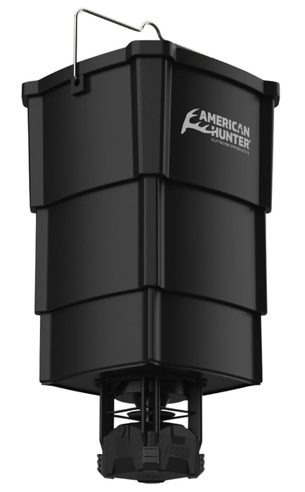 American Hunter AHNFECON Nesting Hopper w/Econ Feeder Kit Collapsible 16 Programs 1-30 Seconds Duration 5 Gallon Capacity Black