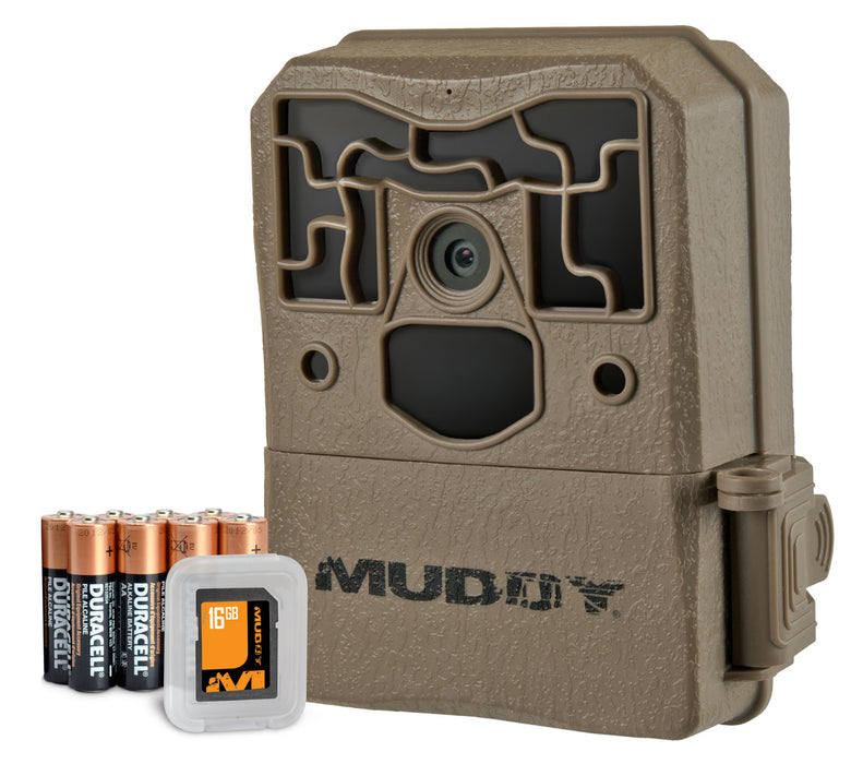 Muddy MUDMTC300K Pro-Cam 18 Combo Brown LCD Display 18MP Resolution Invisible Flash SD Card Slot Up to 32GB Memory