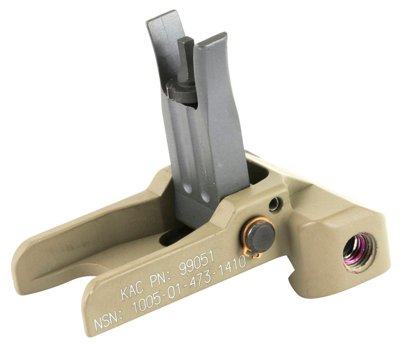 Knights Armament 99051TAU M4 Front Sight Folding Taupe for AR-Platform