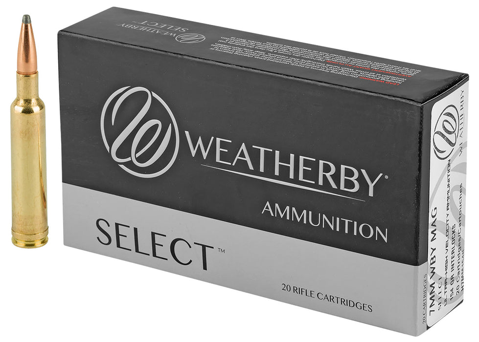 Weatherby H7MM154IL Select  7mm Wthby Mag 154 gr Hornady Interlock 20 Bx/10 Cs