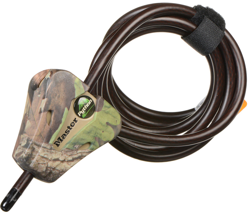 Covert Scouting Cameras 2151 Master Lock Python Security Cable Fits Covert Bear/Security Safes 6' Long Camo