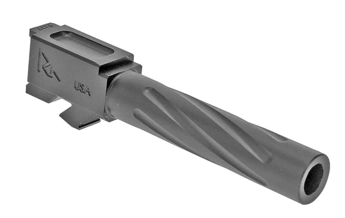 Rival Arms RA20G101D Precision V1 Drop-In Barrel 9mm Luger 4.49" Stainless PVD Finish 416R Stainless Steel Material for Glock 17 Gen3-4