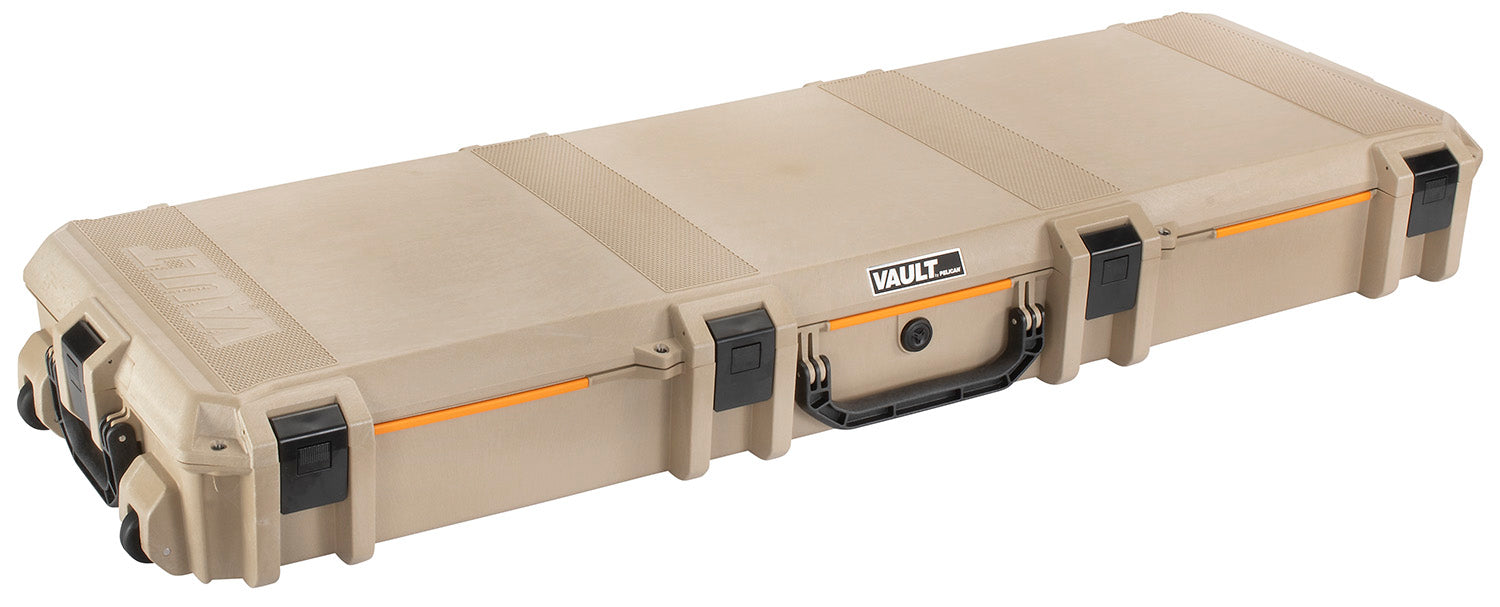 Pelican VCV800 Vault Double Rifle Case 53" Tan Polymer Foam Padding