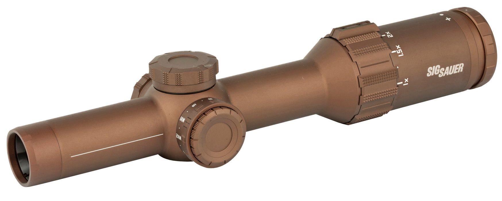 Sig Sauer Electro-Optics SOT61239 Tango6T  Flat Dark Earth 1-6x24mm 30mm Tube Illuminated DWLR6 Reticle