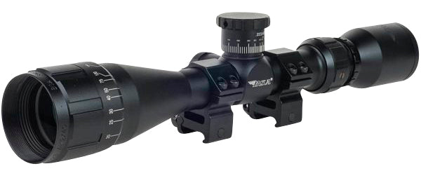 BSA 223412X40AO Sweet 223 Black Matte 4-12x 40mm AO 1" Tube 30/30 Reticle