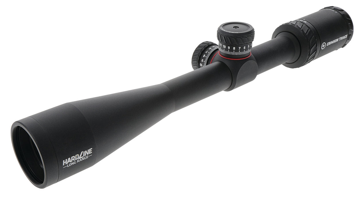 Crimson Trace 0101270 Hardline  Black Anodized 4-12x40mm 1" Tube BDC Long Range Reticle