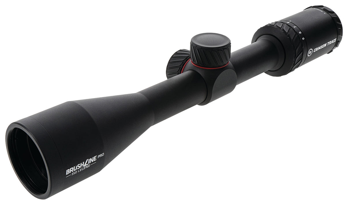 Crimson Trace 0101220 Brushline Pro Black Anodized 3-9x40mm 1" Tube BDC 350 Legend Reticle