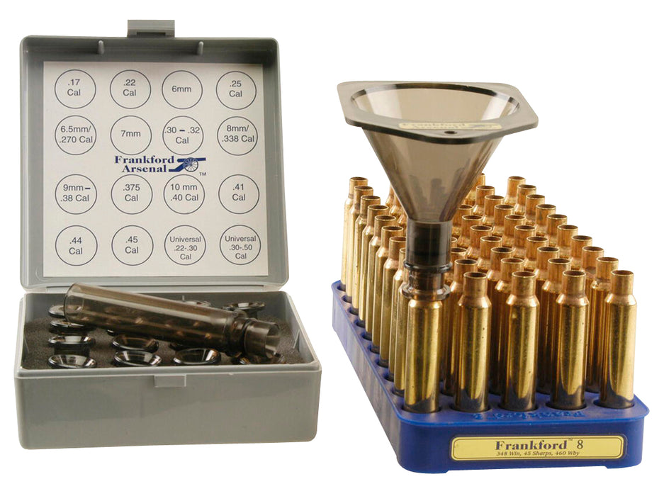 Frankford Arsenal 1136021 Powder Funnel Kit  Multi-Caliber Aluminum Rifle/Handgun Firearm
