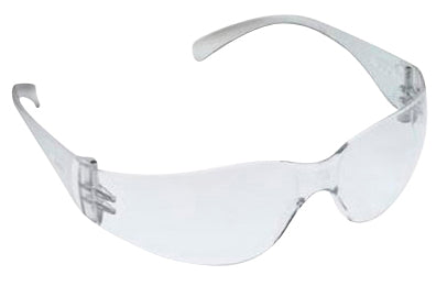 Peltor 1122800000100 Virtua  Adult Clear Lens Polycarbonate Clear Frame 100 Per Case