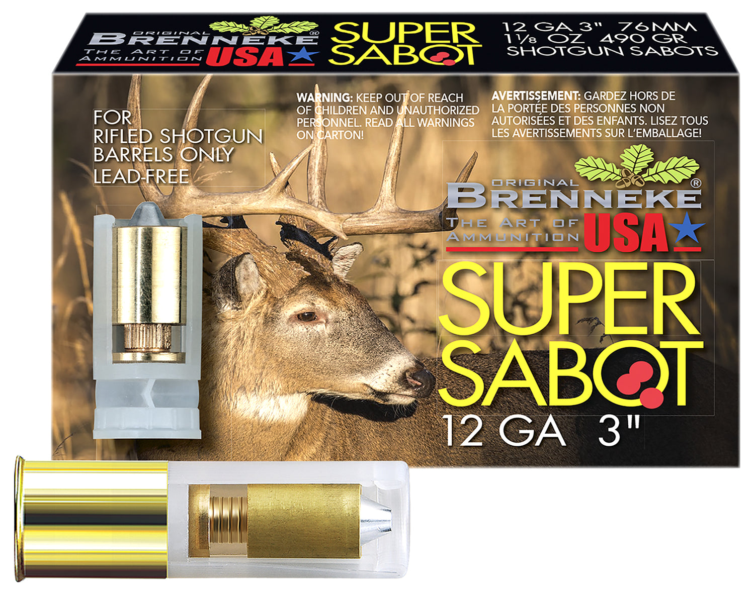 Brenneke SL123SUS SuperSabot 12 Gauge 3