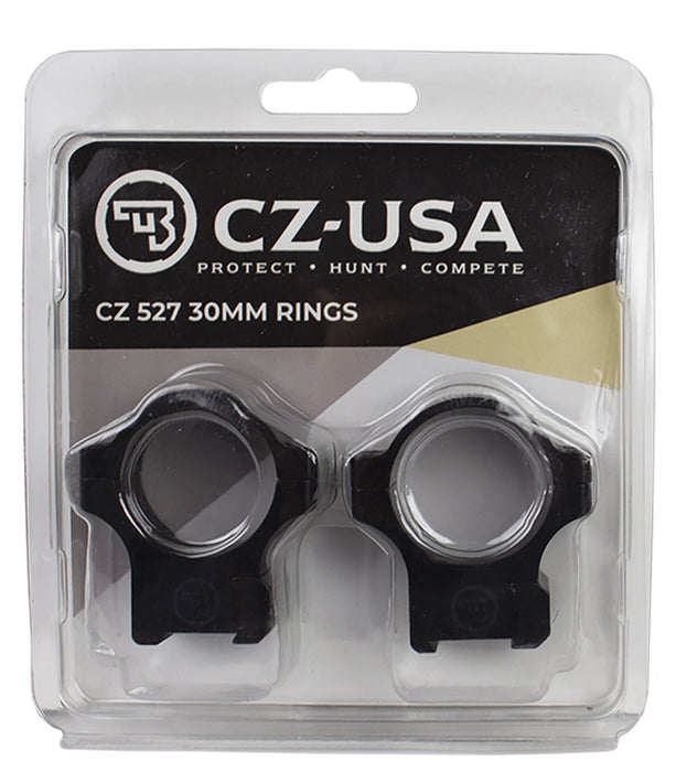 CZ-USA 40089 CZ Rings 527  Matte Black 30mm Medium