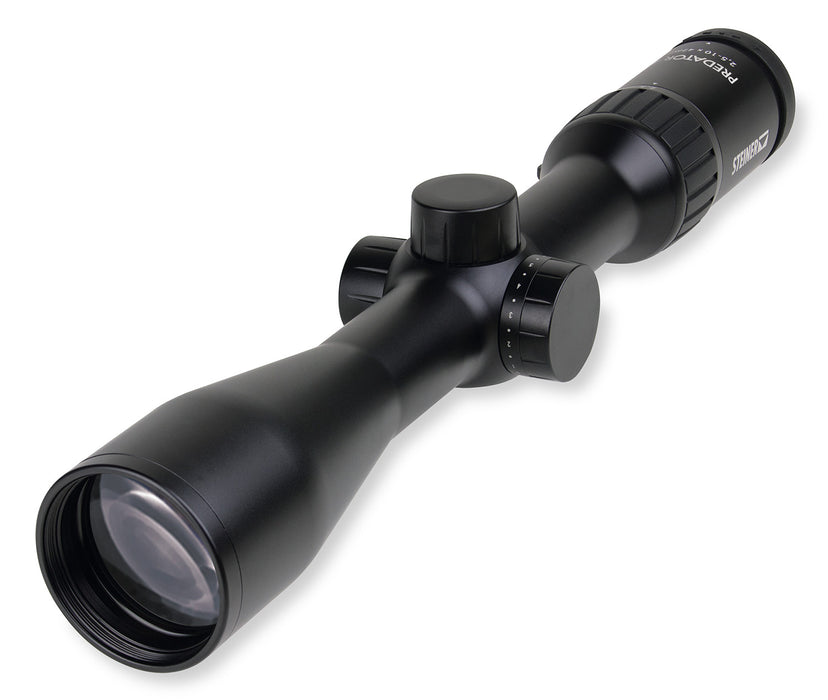 Steiner 8770 Predator 4 Black, 2.5-10x42mm, 30mm Tube, Second Focal Plane, Illuminated Ballistic E3 Reticle