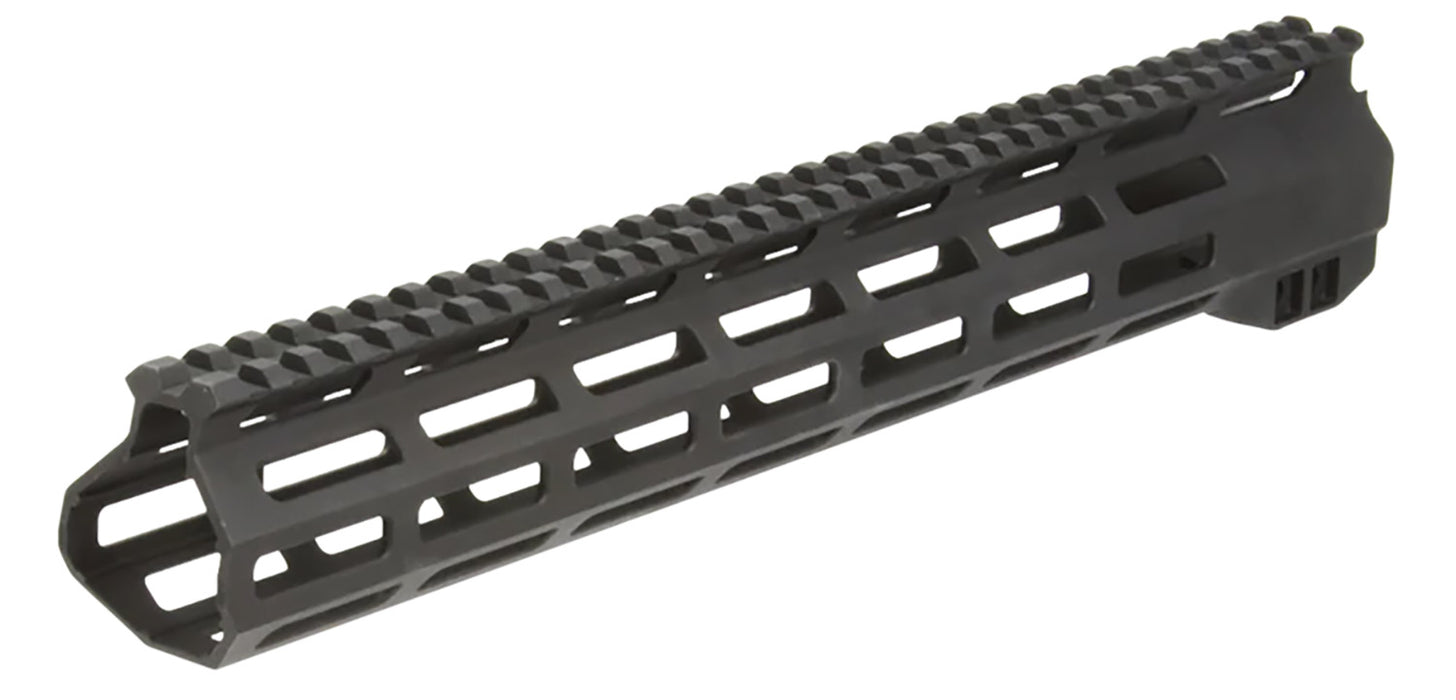 Aim Sports USAS002 Wraith Handguard  13.50" M-LOK Style with Black Anodized Finish for AR-15, M4