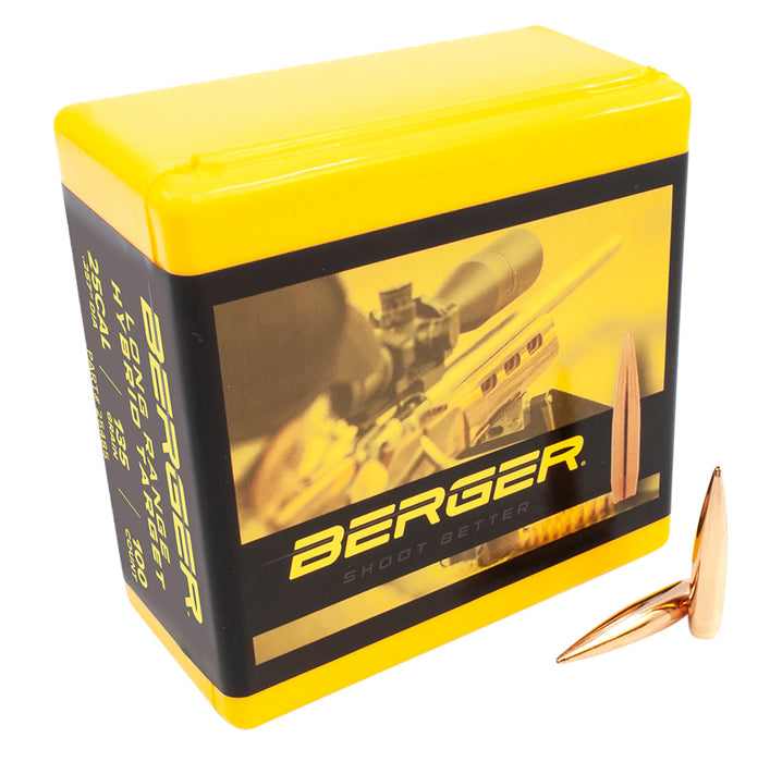 Berger Bullets 25485 Hybrid Target Long Range 25Cal 135gr 100/Box