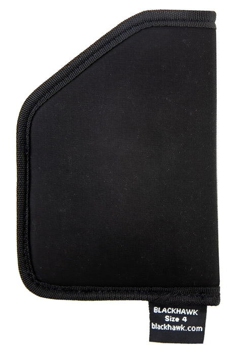 Blackhawk 40TP04BK TecGrip  Pocket Size 04 Black Laminate Compatible w/Glock 42/43 Ambidextrous