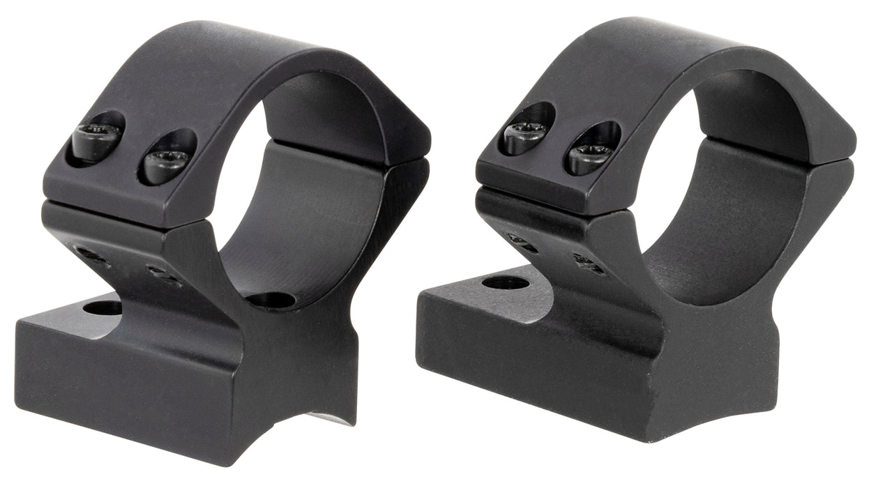 Talley 930706 Weatherby Mark V Scope Mount/Ring Combo Black Anodized 1" Low 0 MOA