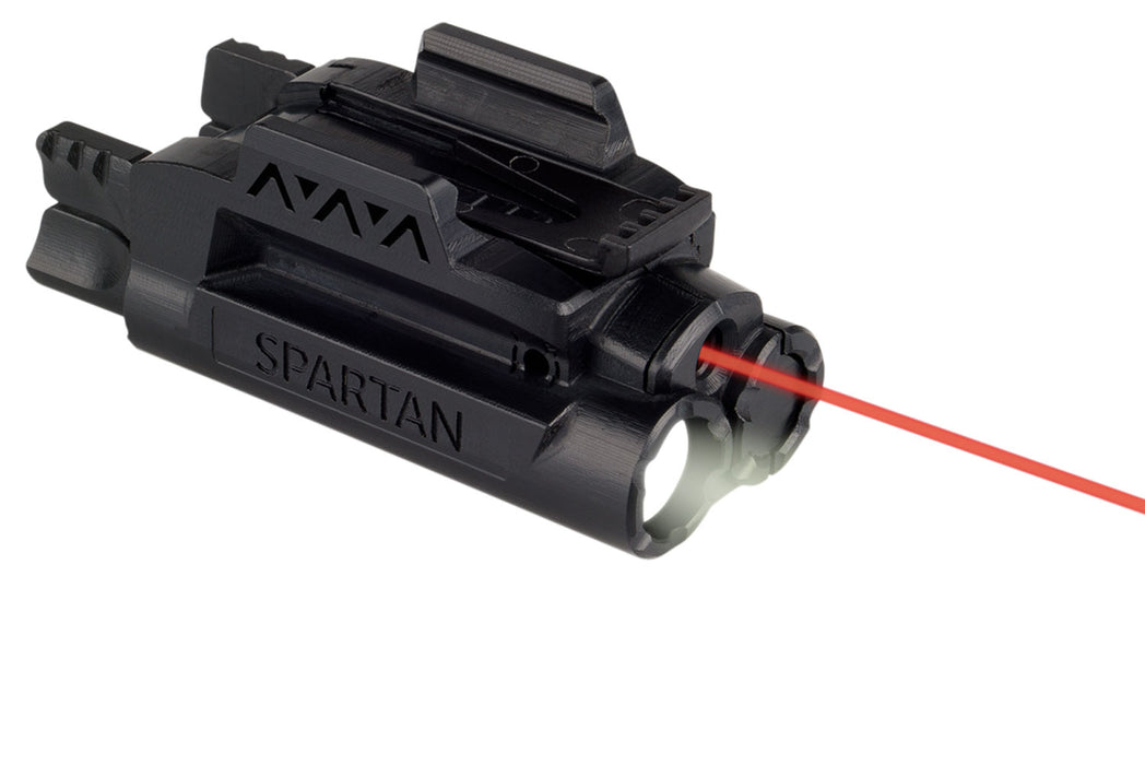 LaserMax SPSCR Red Spartan Light/Laser  Black 120 Lumens White LED