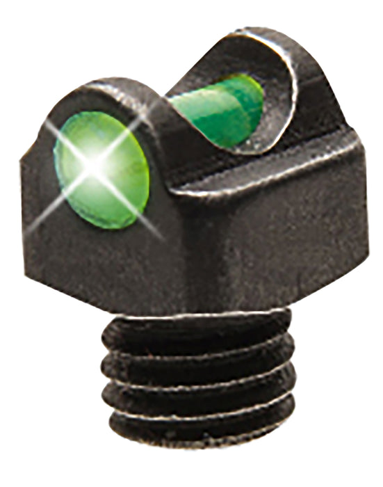 TruGlo TGTG954EG StarBrite Deluxe Bead  Black | Green Fiber Optic Front Sight 3mm Threads