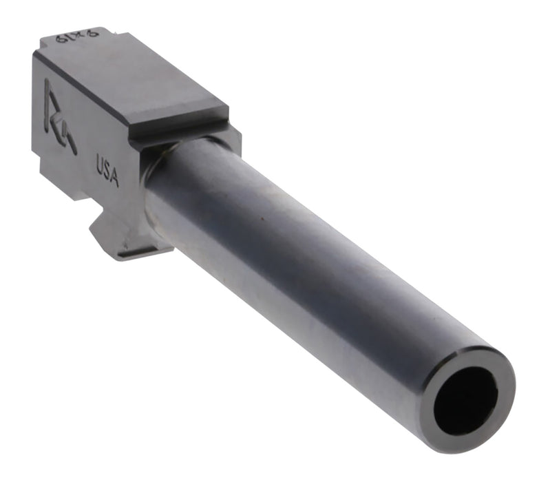 Rival Arms RA-RA22G201D Essential V2 Drop-In Barrel 9mm Luger 4.49" Stainless Steel Finish & Material for Glock 19 Gen3-4