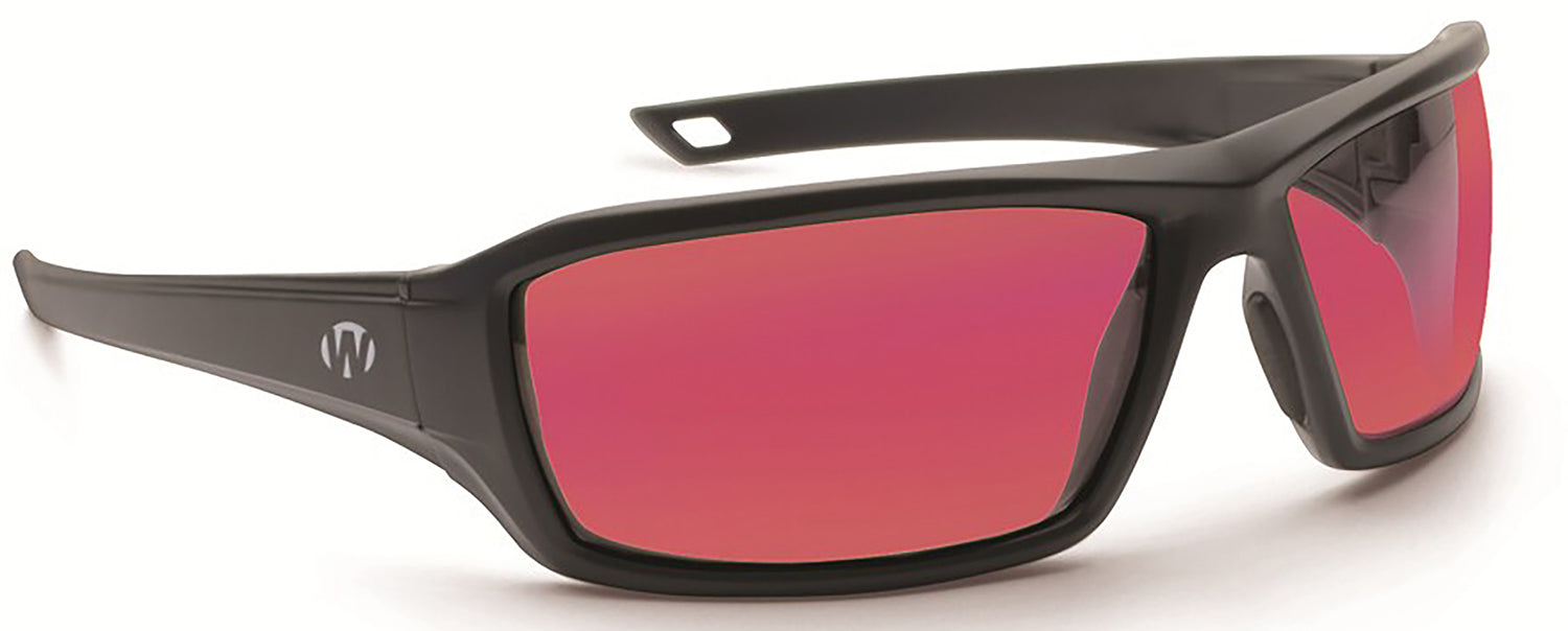 Walker's GWPIKNFF2ROS Ballistic Eyewear IKON Forge Adult Rose Lens Matte Black Frame