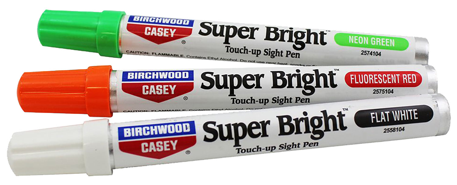 Birchwood Casey 15116 Super Bright Touch-Up Sight Pens Red/White/Green