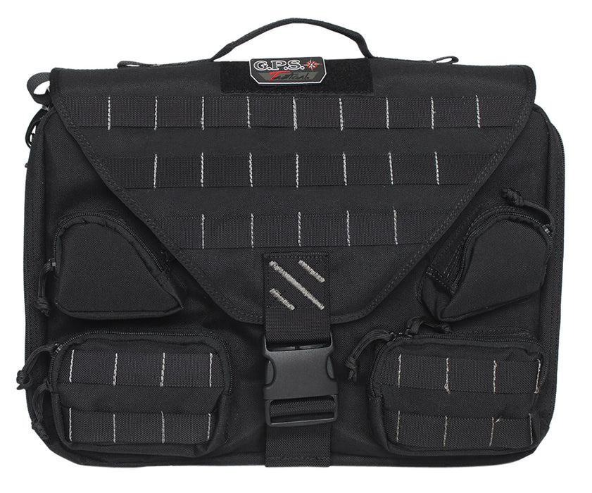 GPS Bags T1350BCB Tactical Brief Case Black 1000D Polyester 1 Handgun