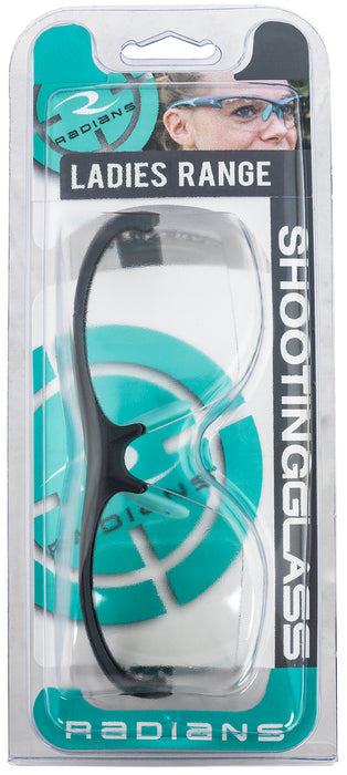 Radians WS2310CS Ladies Range Eyewear Women Clear Lens Gray with Aqua Accents Frame