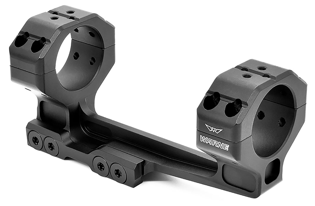 Warne 784220MOA Precision Cantilever Mount Scope Mount/Ring Combo Black Anodized 35mm 20 MOA