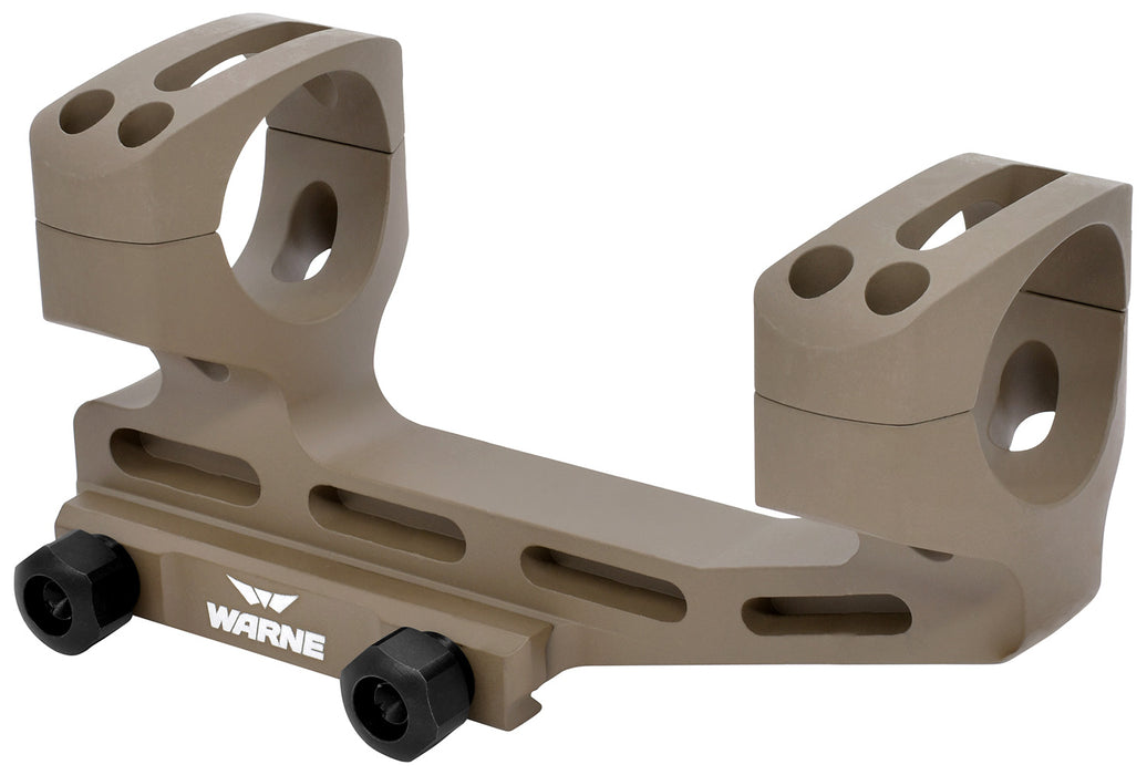 Warne SHXSKEL30DE X-SKEL Scope Mount/Ring Combo Flat Dark Earth Cerakote 30mm