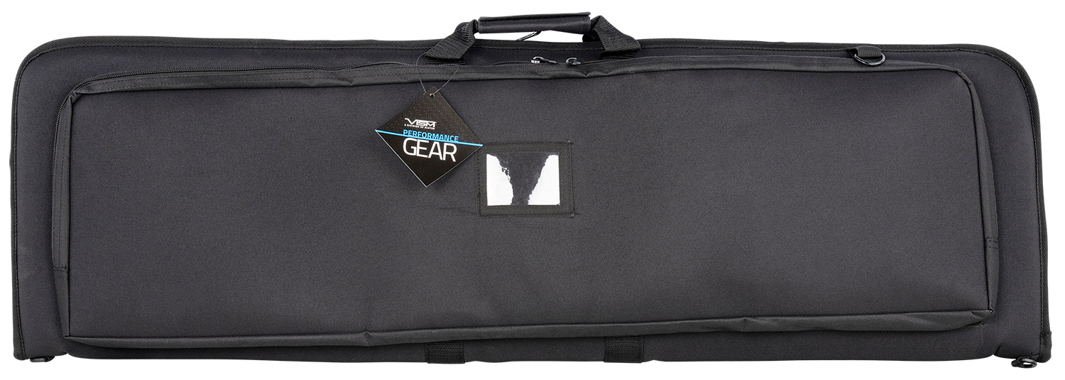 NcStar CVDRC2996B42 Deluxe Rifle Case Black 600D Polyester