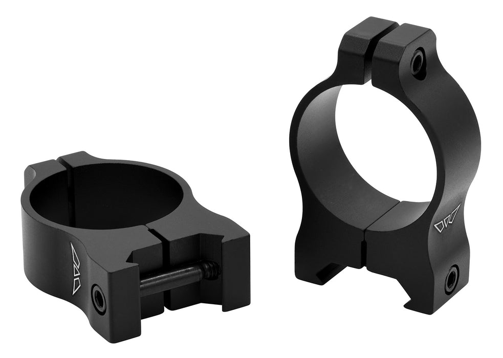 Warne V414M Scope Rings Vapor Matte Black 30mm Medium