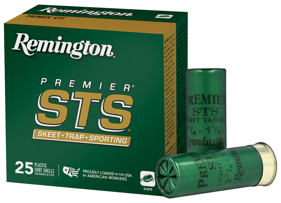 Remington Ammunition 20240 Premier STS  12 Gauge 2.75" 1 1/8 oz 1100 fps 7.5 Shot 25 Bx/10 Cs