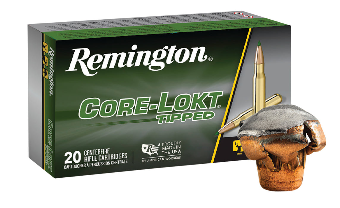 Remington Ammunition 29021 Core-Lokt Tipped  7mm Rem Mag 150 gr Core-Lokt Tipped (CLT) 20 Per Box/10 Cs