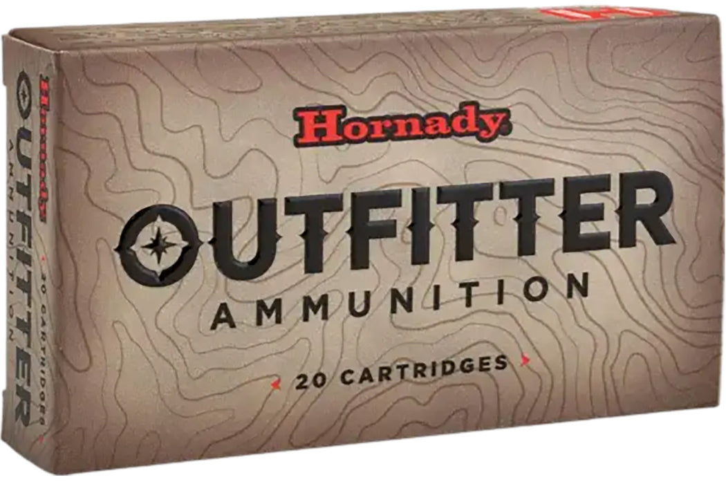 Hornady 813624 Outfitter  257 Wthby Mag 90 gr 3625 fps Copper Alloy eXpanding (CX) 20 Bx/10 Cs