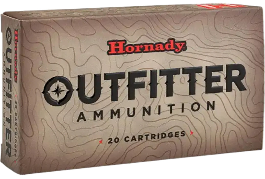 Hornady 814874 Outfitter  6.5 Creedmoor 120 gr 2925 fps Copper Alloy eXpanding (CX) 20 Bx/10 Cs